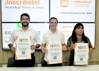 Invita Ayuntamiento de Hermosillo a aprovechar cursos de la octava edición de Maxi Apoyo