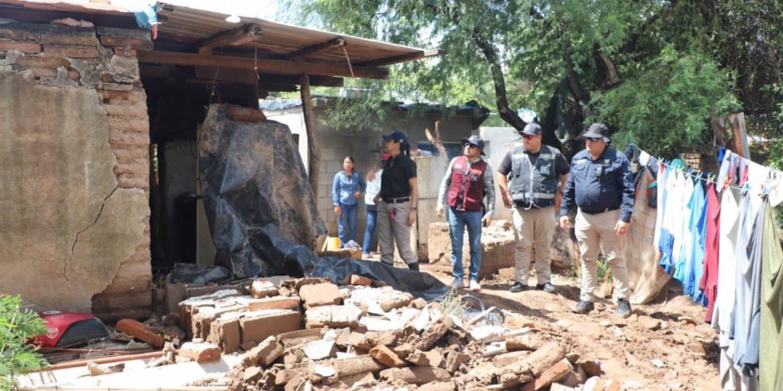 Gobierno de Sonora realiza acciones en favor de ciudadanía tras lluvias intensas por paso de ciclón Lorena