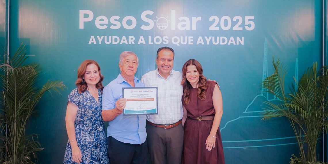 Anuncian Toño Astiazarán y Patty Ruibal ganadores de Peso Solar 2025