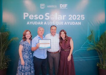 Anuncian Toño Astiazarán y Patty Ruibal ganadores de Peso Solar 2025