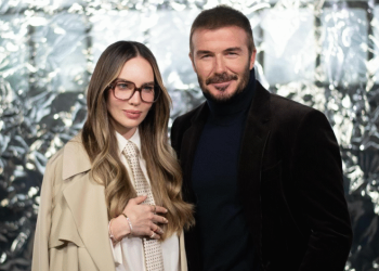 ¡Crossover inesperado! Belinda y David Beckham brillan en desfile de Boss