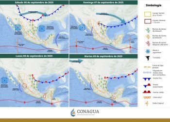 Pronóstico del Tiempo: Coordinación Estatal de Protección Civil