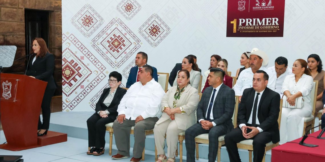 Karla Córdova rinde su Primer Informe de Gobierno; resalta avances en obra