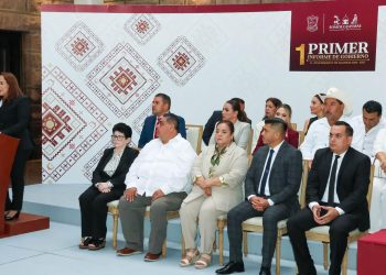 Karla Córdova rinde su Primer Informe de Gobierno; resalta avances en obra