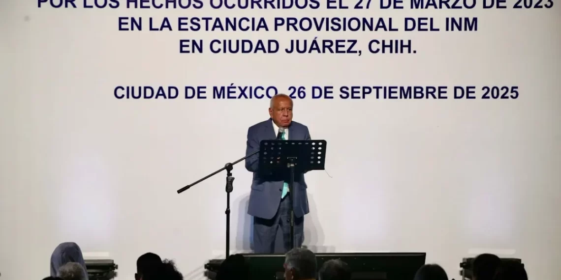 Ofrece Garduño disculpa pública por incendio en estación migratoria