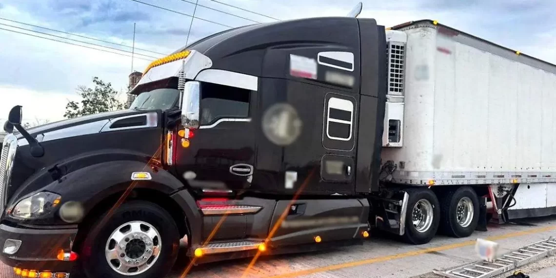 Detienen en Huatabampo, Sonora a dos hombres con tráiler cargado de heroína y fentanilo
