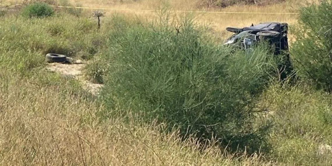 Volcamiento en la carretera a Mina Los Pilares deja una persona sin vida y seis lesionados