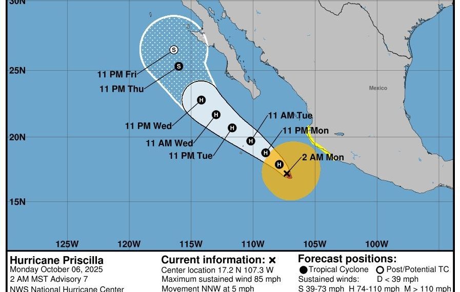 Gobierno de Sonora informa sobre posibles lluvias durante esta semana