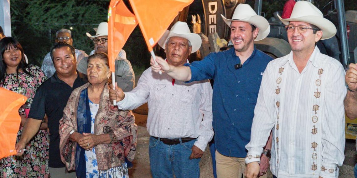 Arranca Gobierno de Sonora rehabilitación de red, tanque y pozo de agua potable en Etchohuaquila