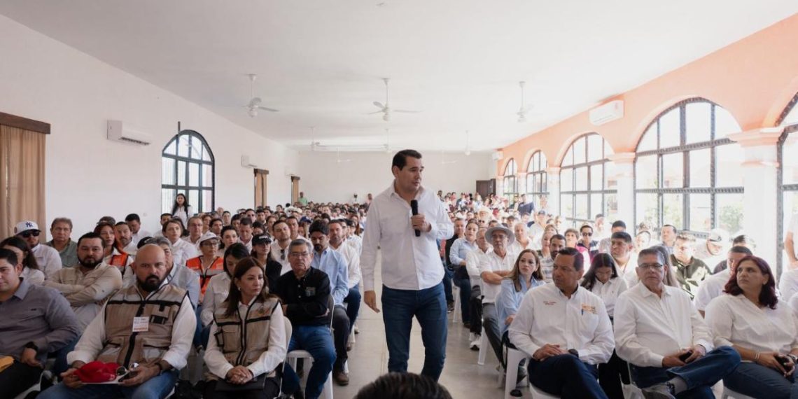 Gobierno de Sonora informa a pobladores de Ures acciones del Plan de la Región del Río Sonora