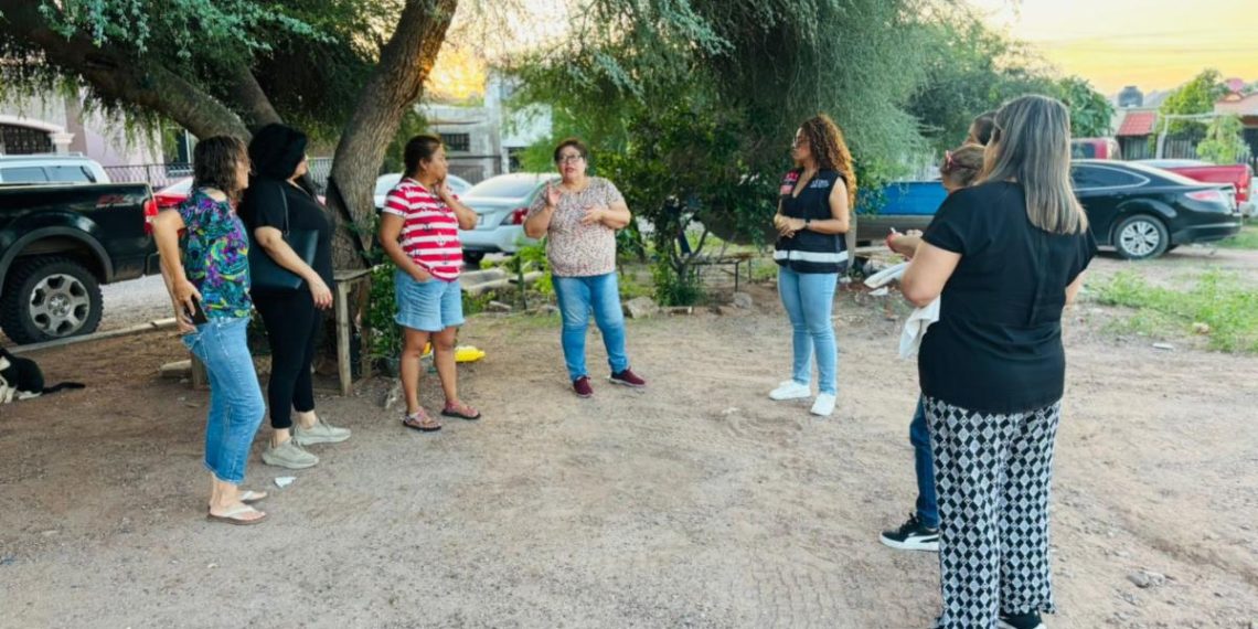 Gobierno de Sonora se organiza con vecinos de Guaymas para recuperar espacios públicos y fortalecer la seguridad