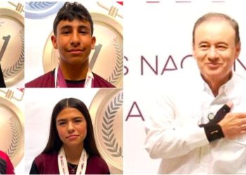 Agradecen atletas y entrenadores sonorenses a Gobernador Durazo por entrega de estímulos económicos