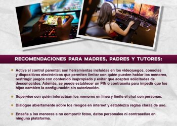 Alerta Gobierno de Sonora por riesgos de juegos en línea