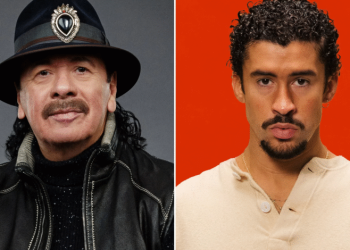 Carlos Santana niega críticas a Bad Bunny