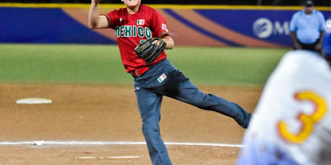 Repite “Meño” joya de pitcheo en triunfo de México en Panamericano U18 de Softbol 