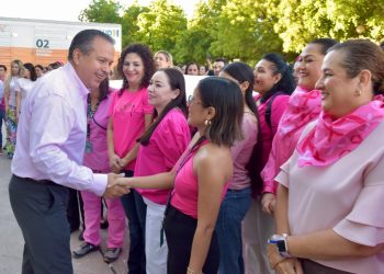 Llama Toño Astiazarán a hacer conciencia en la conmemoración del Día Mundial de la Lucha contra el Cáncer de Mama