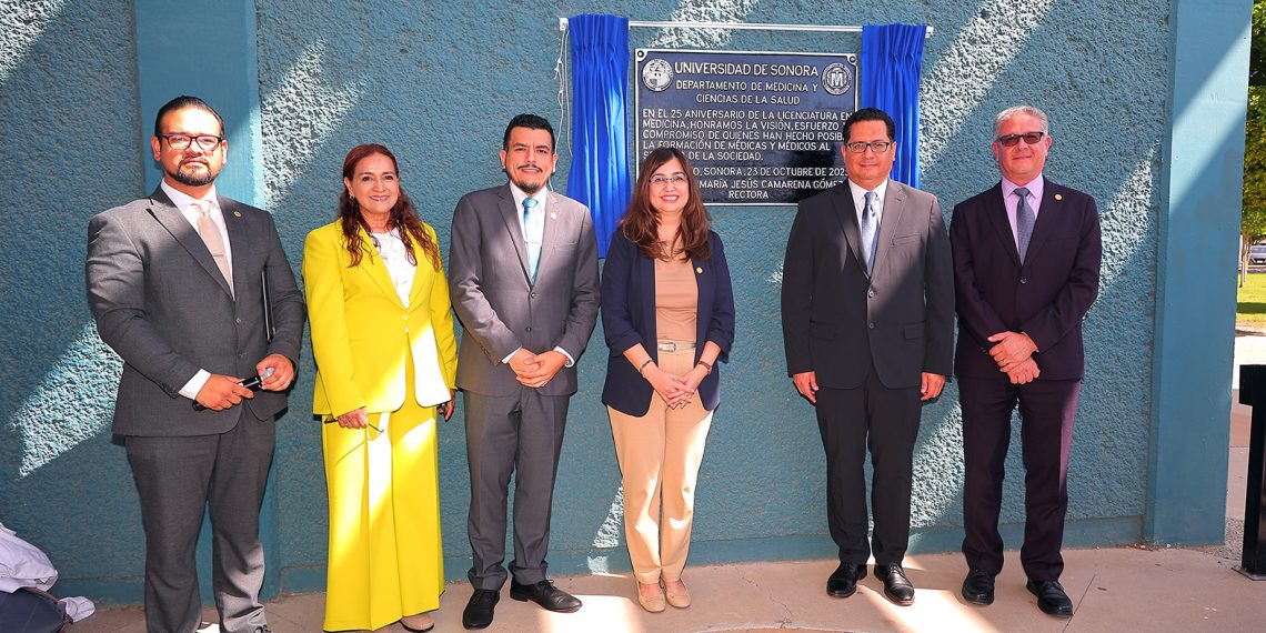 Celebran 25 años de la Licenciatura en Medicina de la Unison