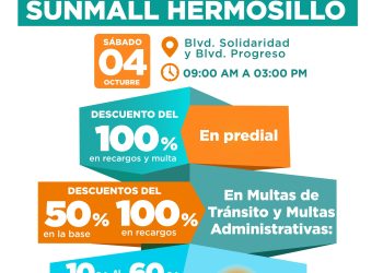 Ofrecerá Gobierno Municipal “Maratón de Descuentos” en Sun Mall