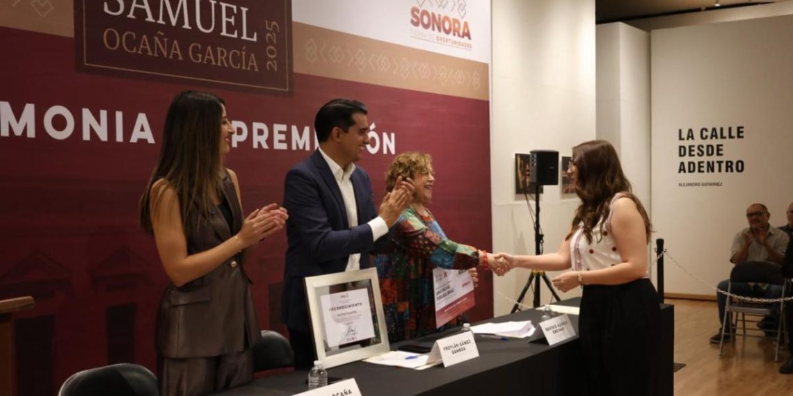 Premia Gobierno de Sonora a los ganadores del Segundo Concurso de Investigación de Historia de Sonora “Samuel Ocaña García” 2025