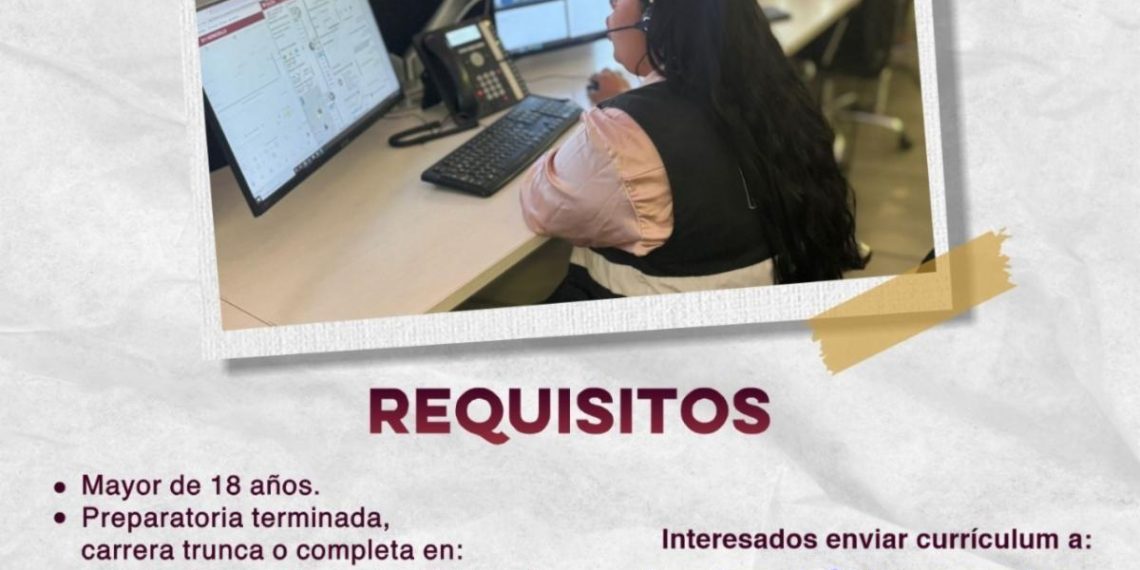 Ofrece Gobierno de Sonora oportunidad de empleo como operadores telefónicos del 9-1-1