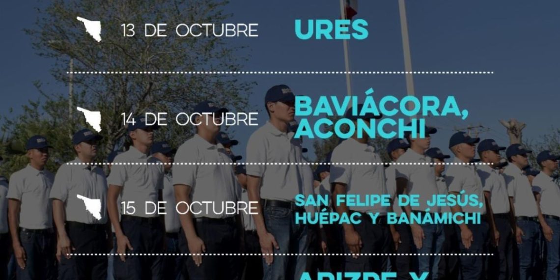 Invita Gobierno de Sonora a jóvenes con vocación de servicio a formarse como Policía de Proximidad