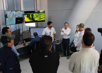 Coordina Omar Del Valle Colosio supervisión del acueducto Independencia en El Novillo
