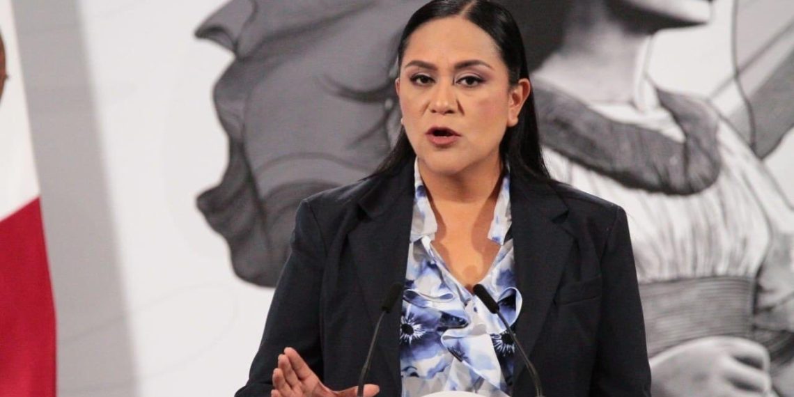 Ariadna Montiel descarta que grupos criminales ayuden a damnificados