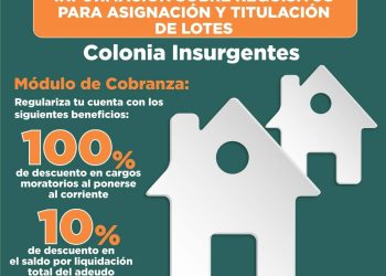 Acerca Ayuntamiento de Hermosillo trámites de titulación de lotes a la colonia Insurgentes