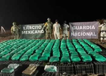 Ejército Mexicano asegura más de una tonelada de droga oculta en cajas de chile jalapeño en S.L.R.C.