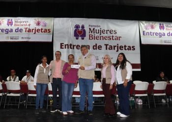 La Presidenta Claudia Sheinbaum impulsa bienestar y justicia para las mujeres de Guaymas con la entrega de la Pensión Mujeres Bienestar