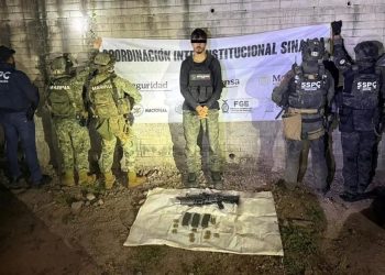 Detienen a integrante de ‘Los Chapitos’ y aseguran arsenal