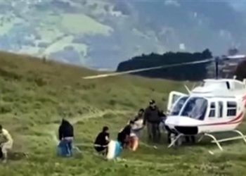 Envían migrantes helicópteros a Hidalgo; rescatan a 250
