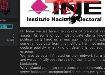 Denuncian hackeo a sistema de INE