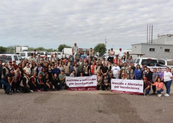 Más de 100 Servidores de la Nación de Sonora viajan a Hidalgo para apoyar a familias afectadas por las inundaciones