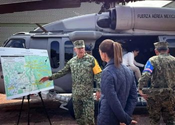 Recorre Claudia Sheinbaum zonas afectadas por lluvias en cinco estados
