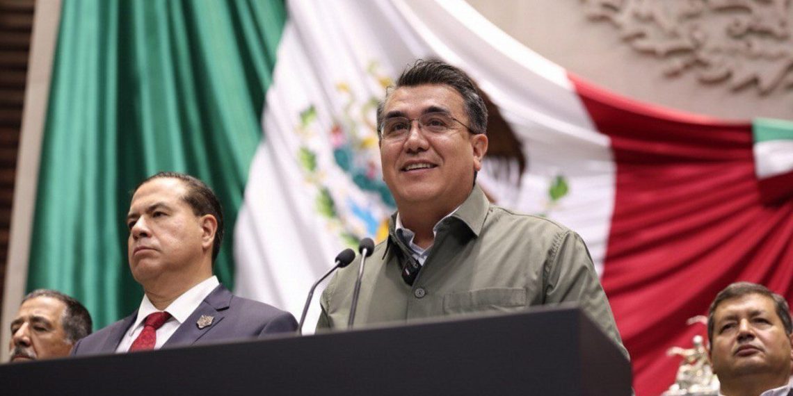 Ramón Flores respalda nueva Ley Orgánica de la Armada de México y, en la Comisión de Pesca, vota en contra de recortes al sector