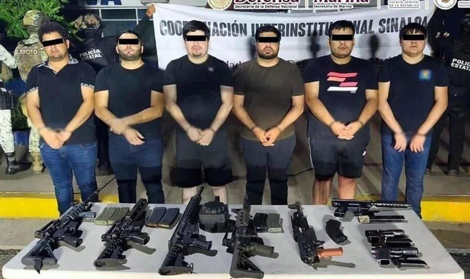 Caen 6 ‘Chapitos’ y se prende Culiacán