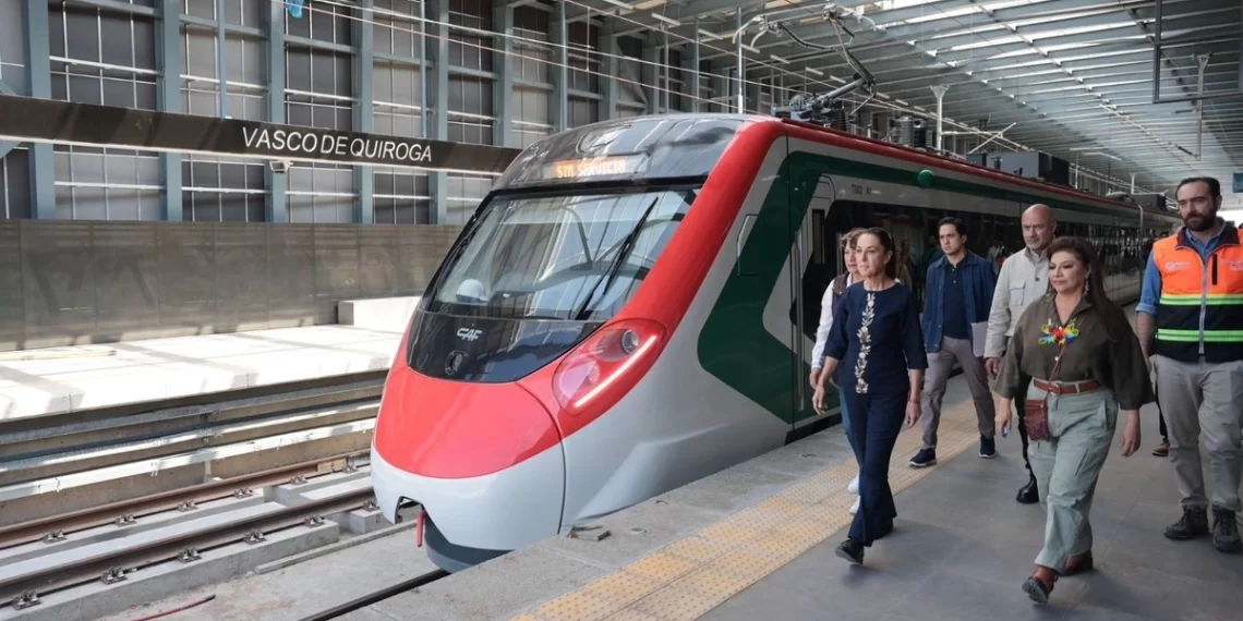 Tren ‘El Insurgente’ se abrirá al público a finales de enero de 2026: Sheinbaum