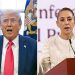 Sheinbaum es valiente pero gobiernan los cárteles: Trump