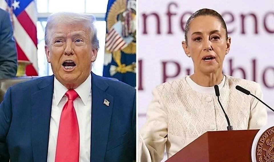 Sheinbaum es valiente pero gobiernan los cárteles: Trump