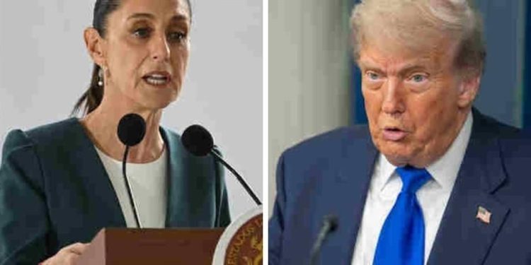 Dialogan Sheinbaum y Trump sobre acuerdo comercial