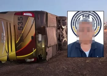 Detienen a chofer de Tufesa prófugo por camionazo en carretera Guaymas-Hermosillo