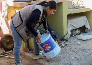 Salud Sonora exhorta a la población a mantener limpios los hogares para evitar enfermarse de dengue