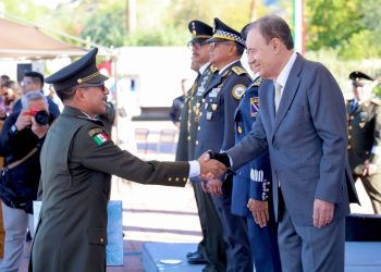 Reconoce Gobernador Durazo esfuerzo y compromiso de Fuerzas Armadas con la seguridad de Sonora