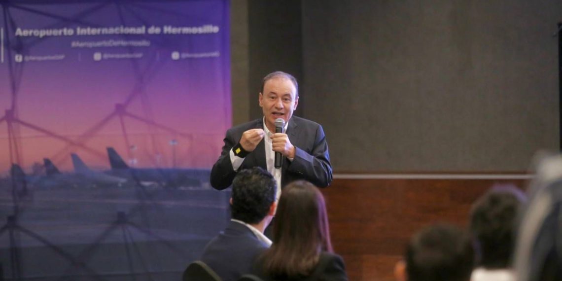Gobernador Durazo detona economía, turismo y conectividad con nueva ruta aérea Hermosillo-Mazatlán