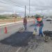 Realiza Ayuntamiento de Hermosillo trabajos de bacheo durante este martes 18 de noviembre