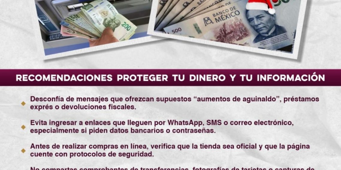 SSP Sonora emite recomendaciones de ciberseguridad ante la temporada de aguinaldos