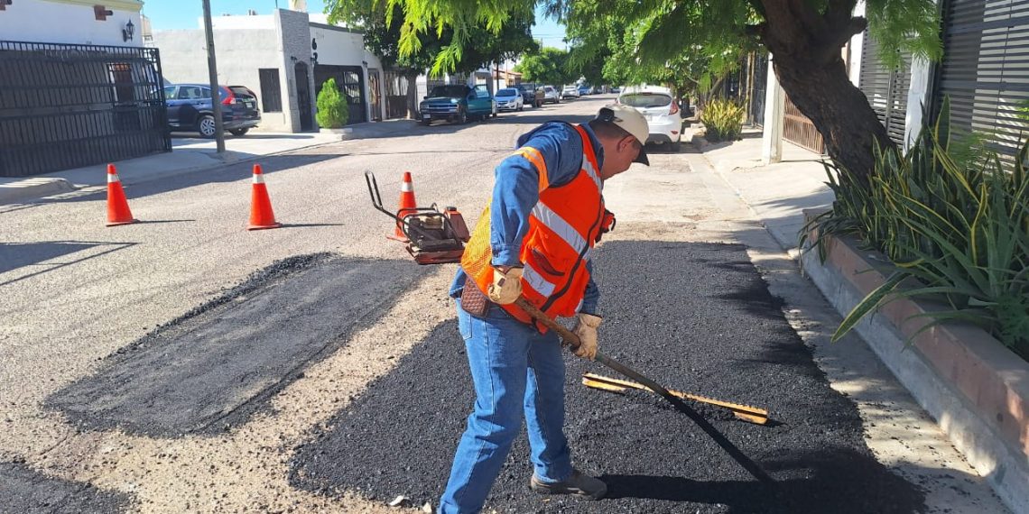 Tendrá Ayuntamiento de Hermosillo jornadas de bacheo en múltiples vialidades en la semana