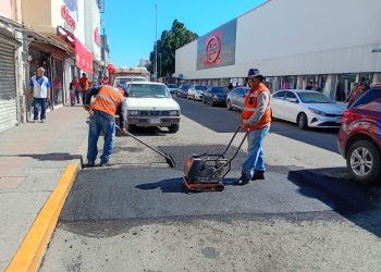 Realizará Ayuntamiento de Hermosillo  jornada de bacheo en sectores Norte y Sur durante esta semana