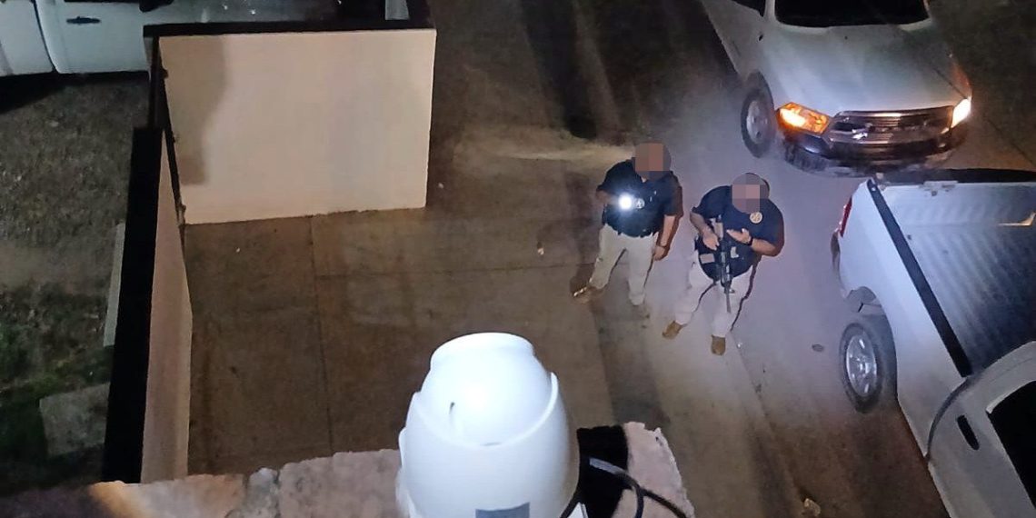 Asegura FGJES cámaras de vigilancia irregulares en Cajeme durante operativos conjuntos